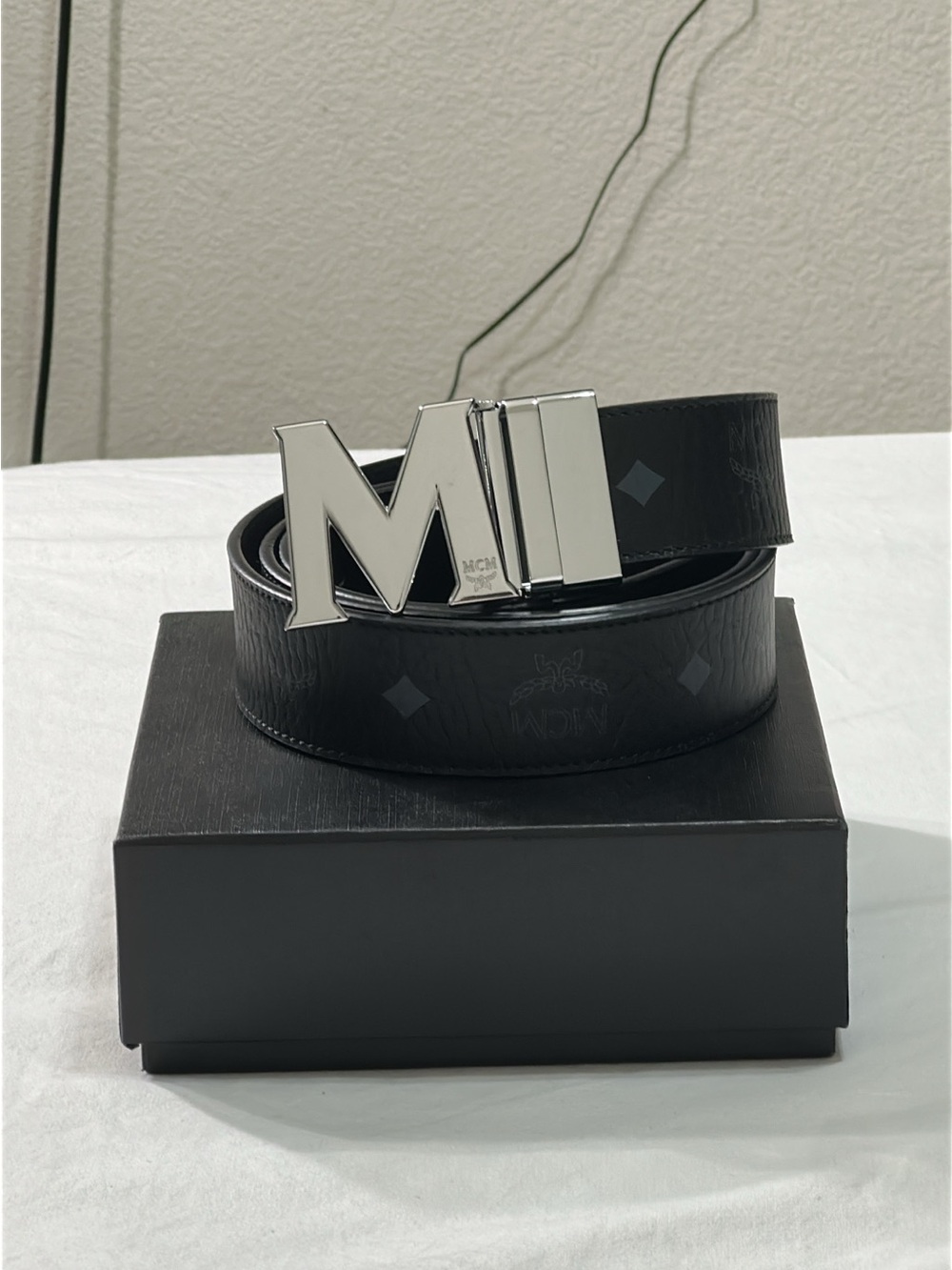 Black MCM Belt
